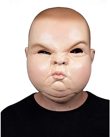 Grump Baby Full Mask 3 Grump Baby Full Mask