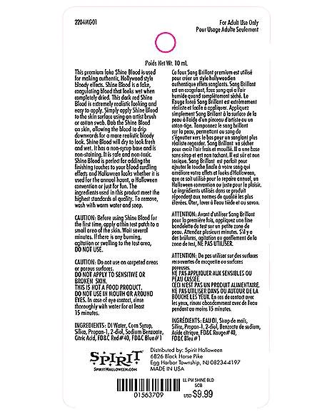 Premium Shine Drying Blood Kit 4 Premium Shine Drying Blood Kit - Image 2