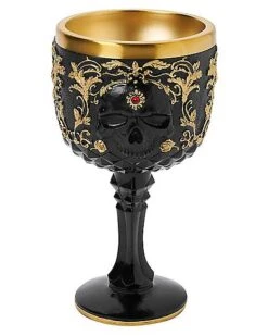 Forum Novelties Shop 17 Gothic Noir Skull Goblet