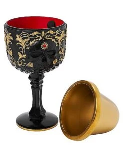 Gothic Noir Skull Goblet -Forum Novelties Shop 01564483 d