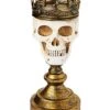 Crowned Skull Candle Holder -Forum Novelties Shop 01564491 a