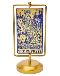 Spinning Tarot Card Tabletop Sign