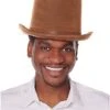Brown Top Hat - Deluxe -Forum Novelties Shop 01572973 a