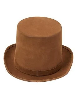 Brown Top Hat - Deluxe 9 Brown Top Hat - Deluxe -Forum Novelties Shop 01572973 c