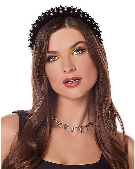 Kids Studded Black Headband 3 Kids Studded Black Headband