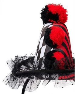 Scary Clown Mini Hat Headband -Forum Novelties Shop 01582360 c