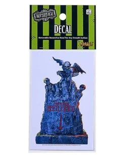 Here Lies Beetlejuice Tombstone Decal 5 Here Lies Beetlejuice Tombstone Decal -Forum Novelties Shop 01584150 b