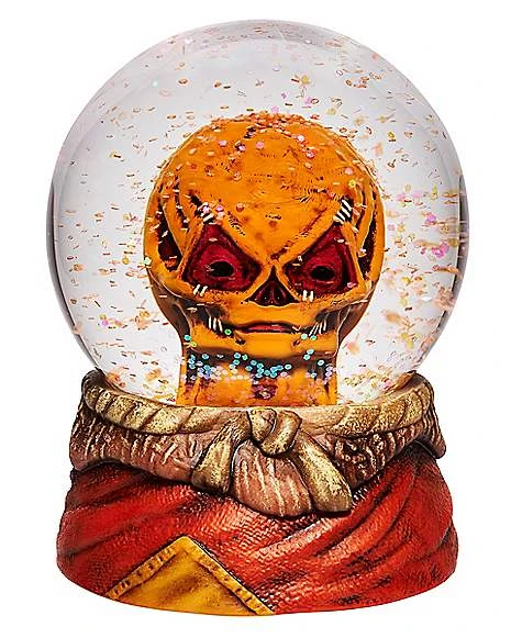 Unmasked Sam Snow Globe - Trick 'r Treat 3 Unmasked Sam Snow Globe - Trick 'r Treat