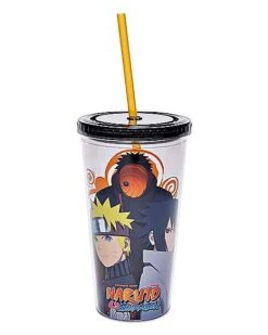 Naruto Cup With Straw 20 Oz. - Naruto Shippuden