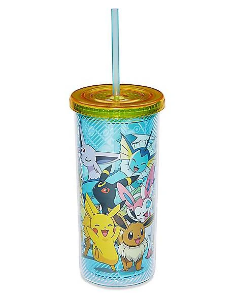 Pokemon Cup With Straw – 20 Oz. 3 Pokemon Cup With Straw – 20 Oz.