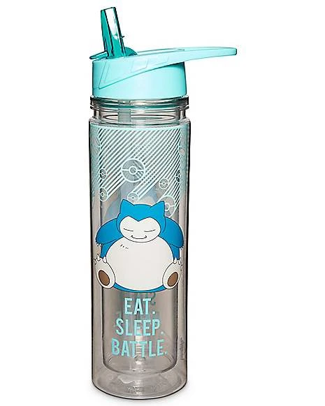 Snorlax Eat Sleep Battle Water Bottle Pokemon - 18 Oz. 4 Snorlax Eat Sleep Battle Water Bottle Pokemon - 18 Oz. - Image 2