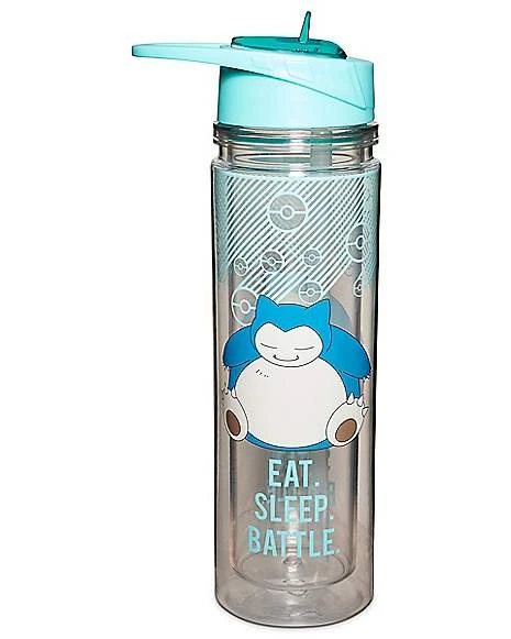 Snorlax Eat Sleep Battle Water Bottle Pokemon - 18 Oz. 6 Snorlax Eat Sleep Battle Water Bottle Pokemon - 18 Oz. - Image 4