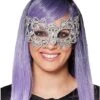 Ribbon Rhinestone Half Mask -Forum Novelties Shop 07484934 a