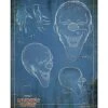 Spirit Halloween Factory Animatronic Blueprint Posters - 4 Pack -Forum Novelties Shop 07639347 a